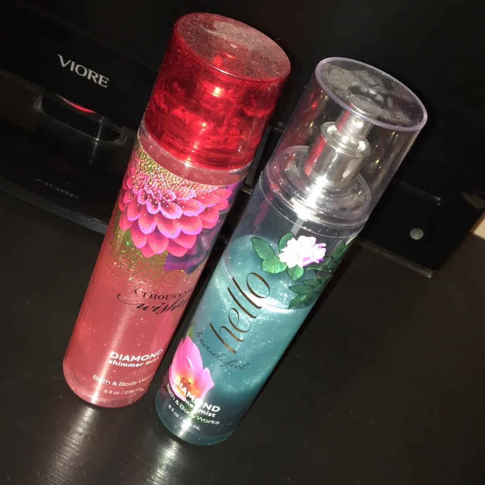 Bath and body works perfumes diamond shimmer mist)